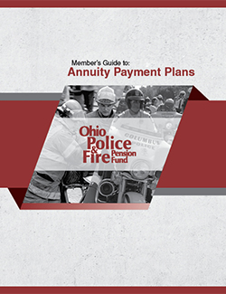 Members' Guide to Annuity Payment Plans