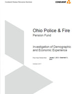 Investigation of Demographic and Economic Experience 2016 cover